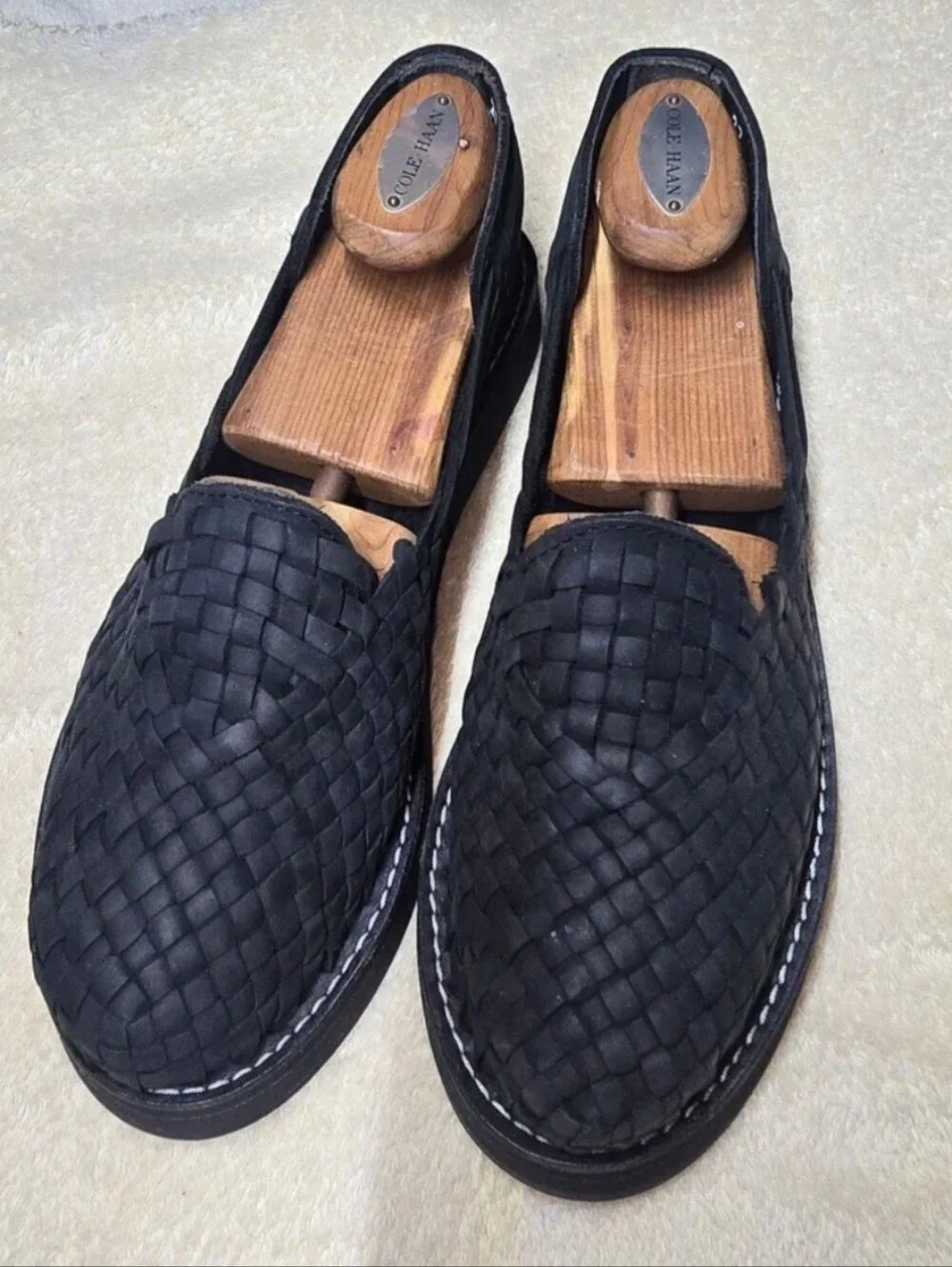 Hand Crafted Explorer Loafer In Matte Black Size 27 New Without Box